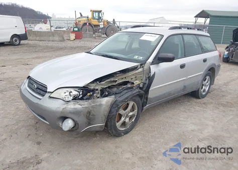 2007 Subaru Outback 2.5I Basic из США, поврежденный, VIN 4S4BP61C477329099